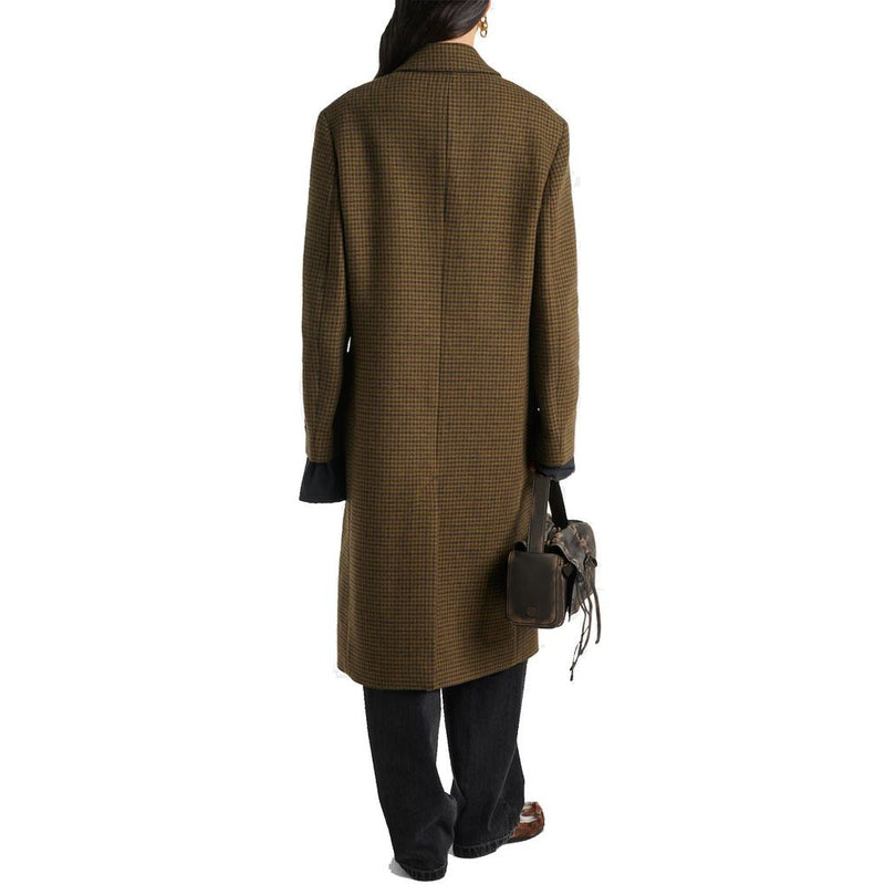 Acne Studios Brown Fibers Coat for Women