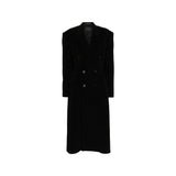 Balenciaga Black Cashmere Coat for Women
