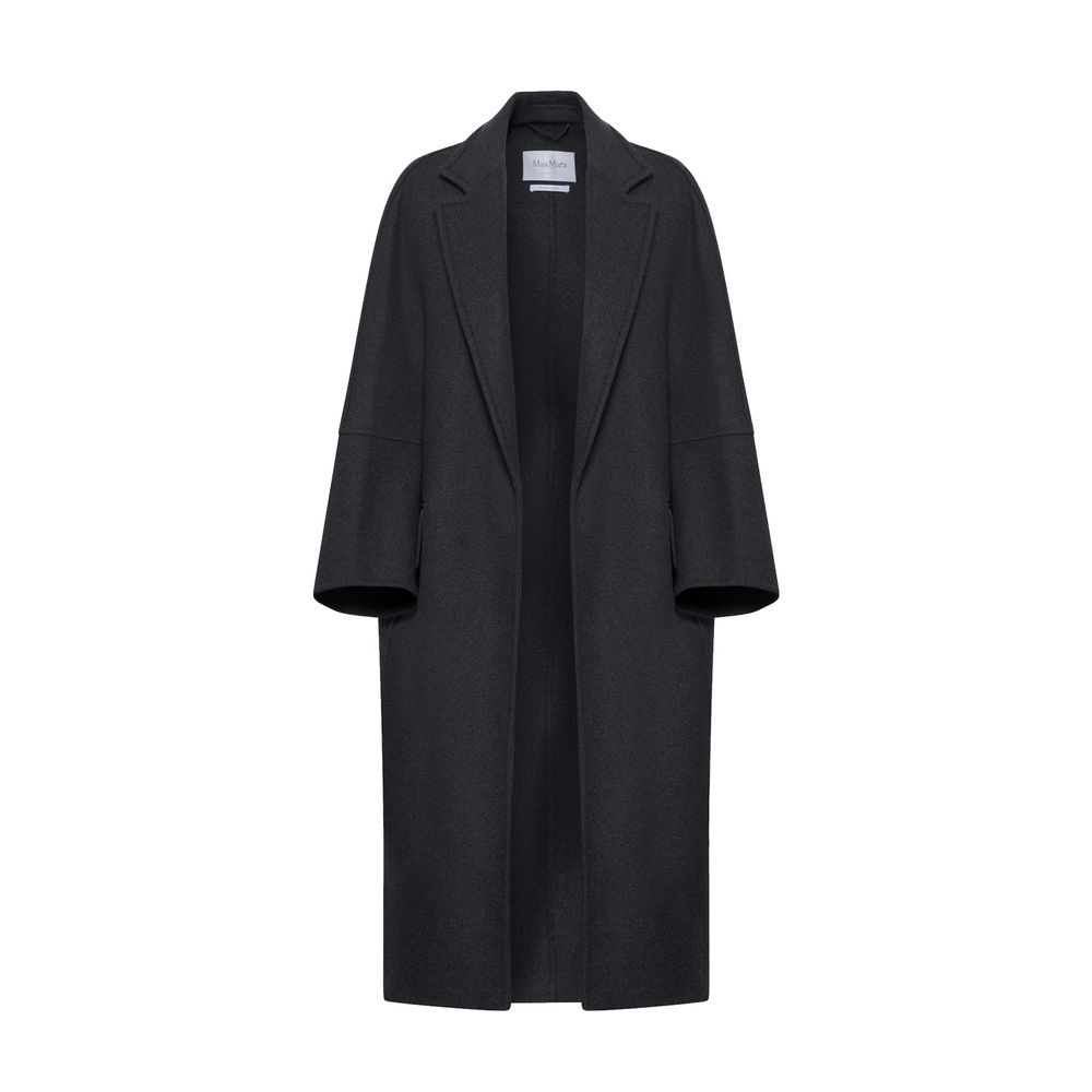 Max Mara Gray Cashmere Coat for Women