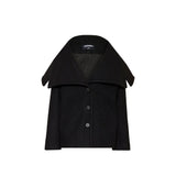 Jacquemus Black Virgin Wool Coat for Women