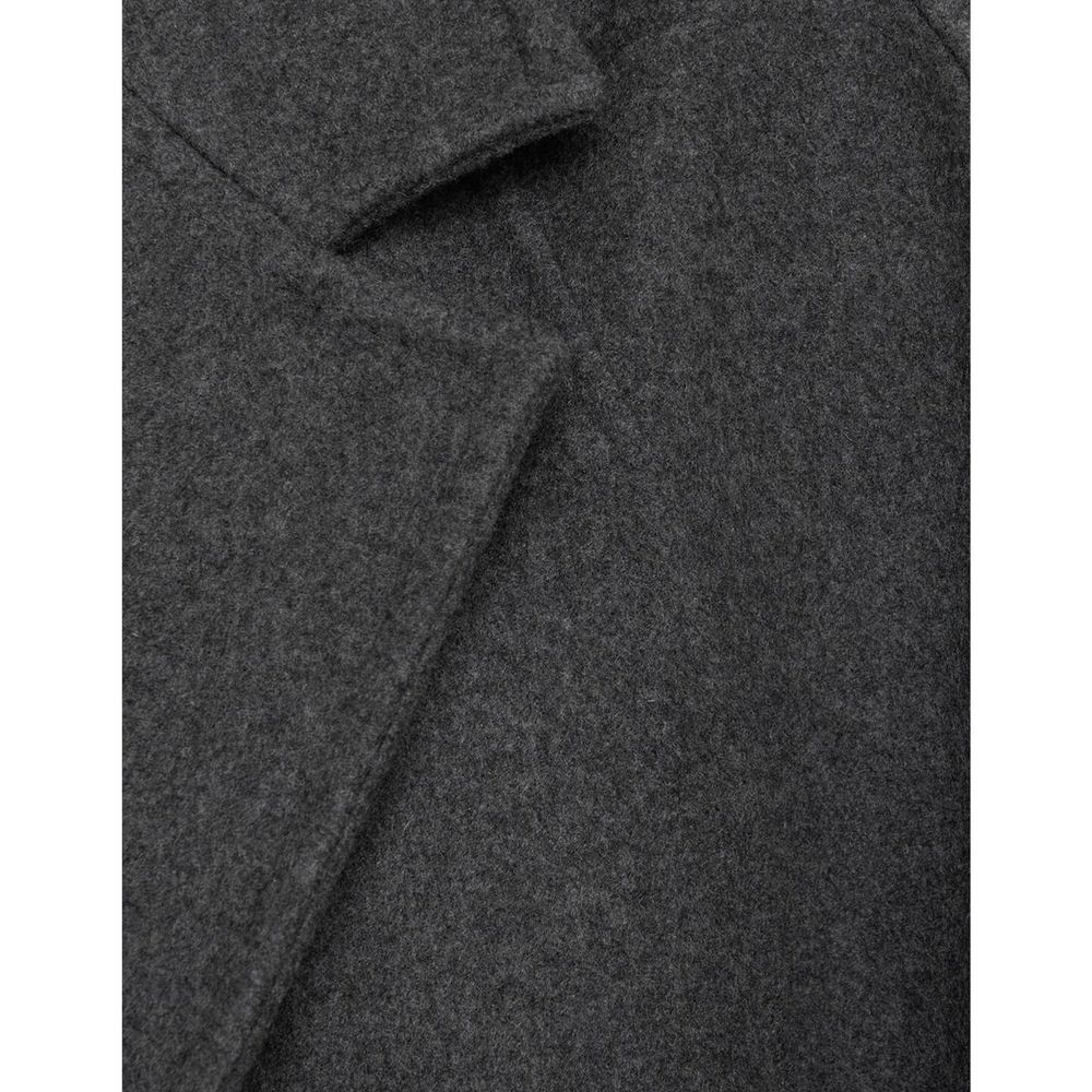 Max Mara Gray Cashmere Coat for Women