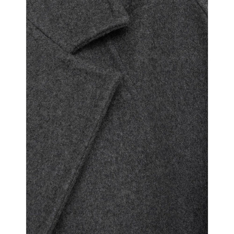 Max Mara Gray Cashmere Coat for Women