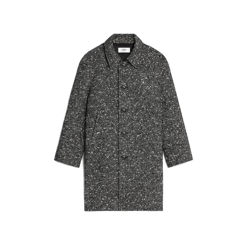 Manteau en mohair Céline Gris