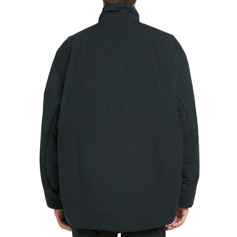 Balenciaga Black Cotton Full-Length Jacket for Men