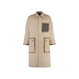 Manteau Fendi en coton beige