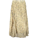 Jupe Longue Rishit Beige en Polyester pour Femmes - Desigual