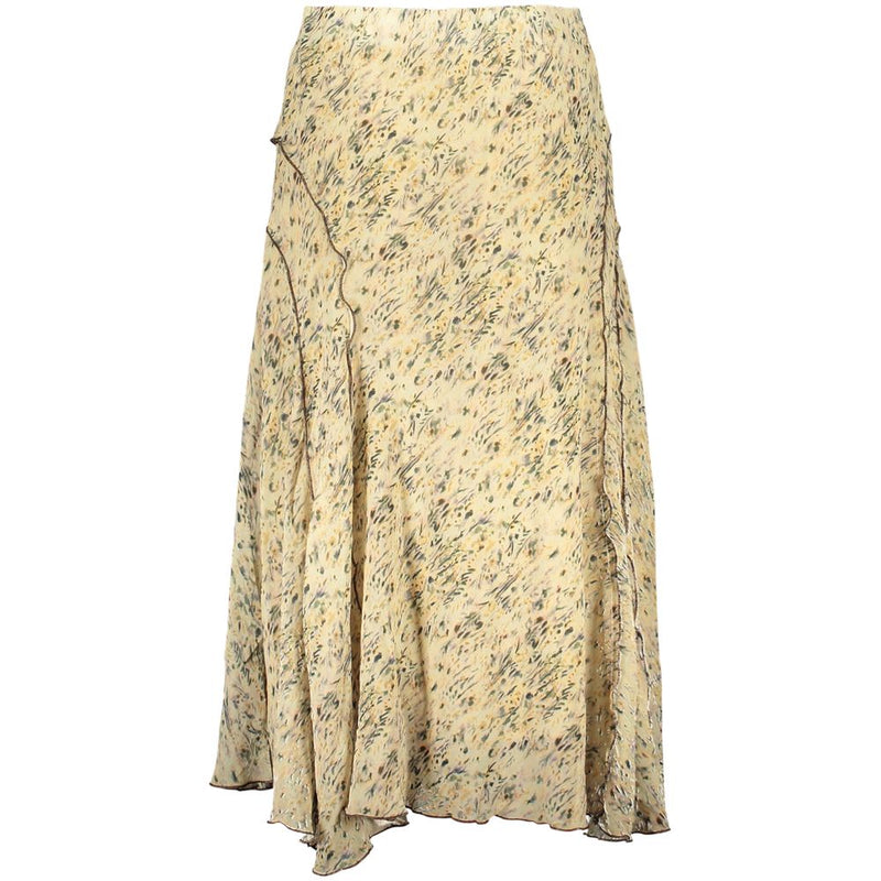 Jupe Longue Rishit Beige en Polyester pour Femmes - Desigual