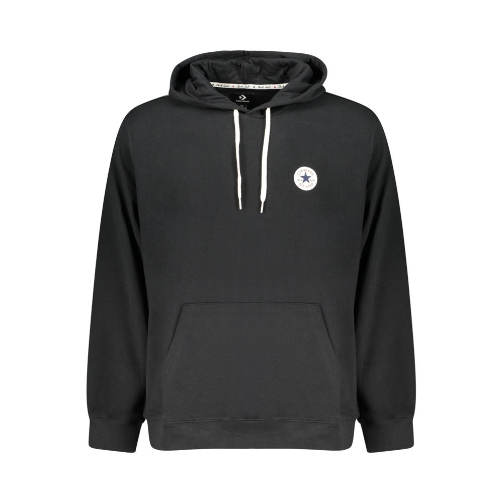 Sweat-shirt en coton noir Converse