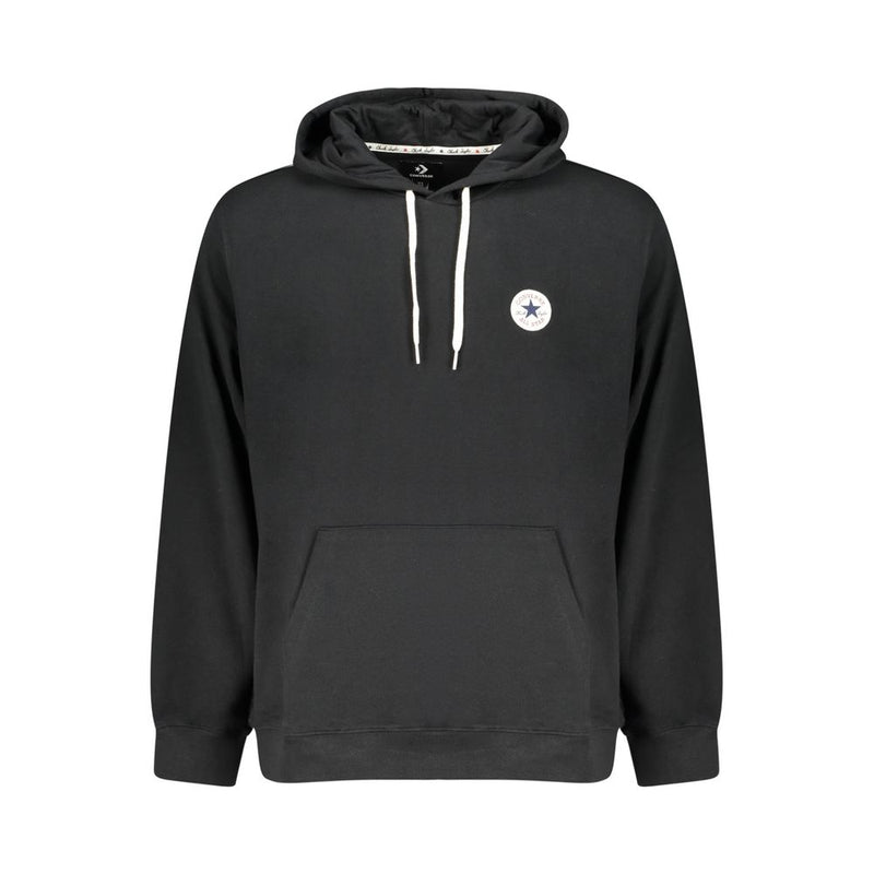 Sweat-shirt en coton noir Converse