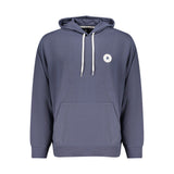 Converse - Sweat à capuche bleu en coton pour homme