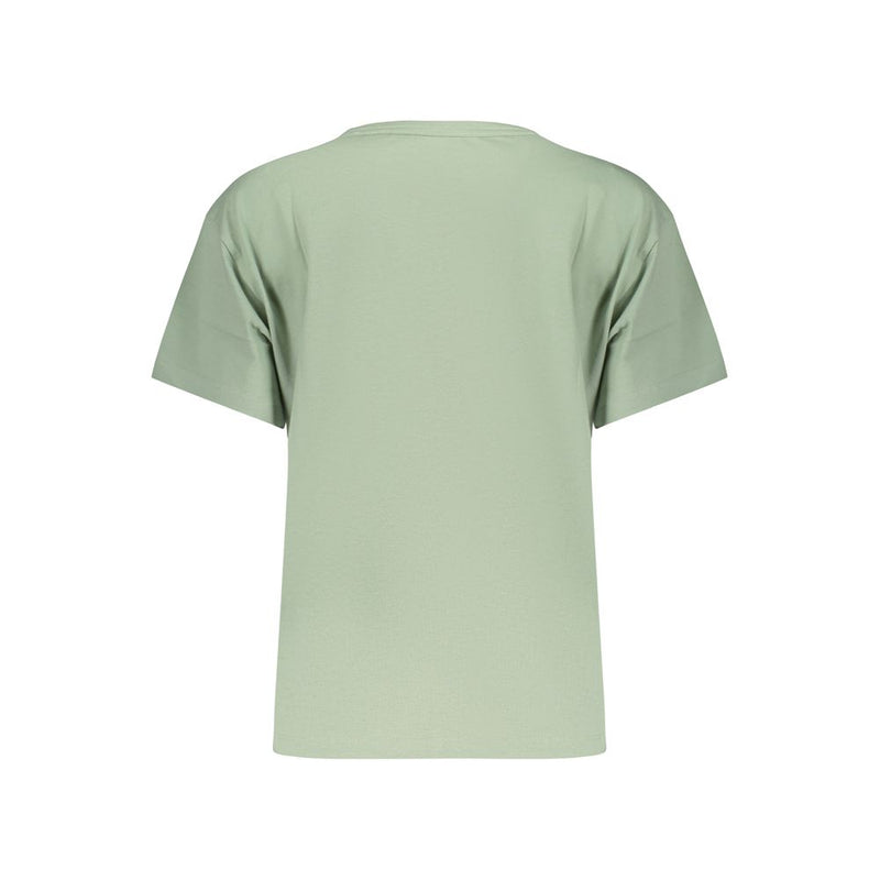 Pepe Jeans Green Cotton Women's T-Shirt - Stylish & Eco-Friendly