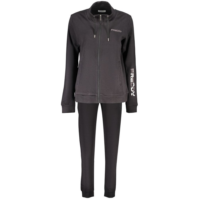 Freddy Black Cotton Sweatshirt - Comfortable & Stylish