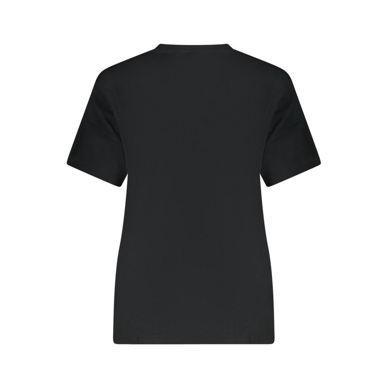 Converse Black Cotton Women's T-Shirt