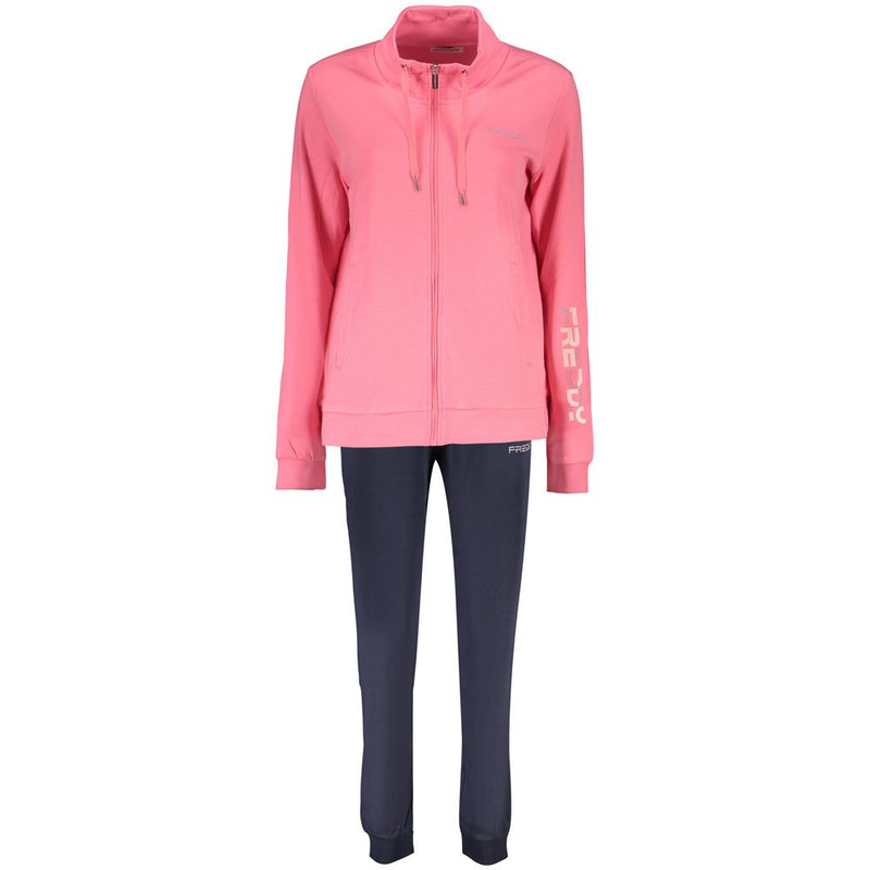 Freddy Pink Cotton Sweatshirt for Women