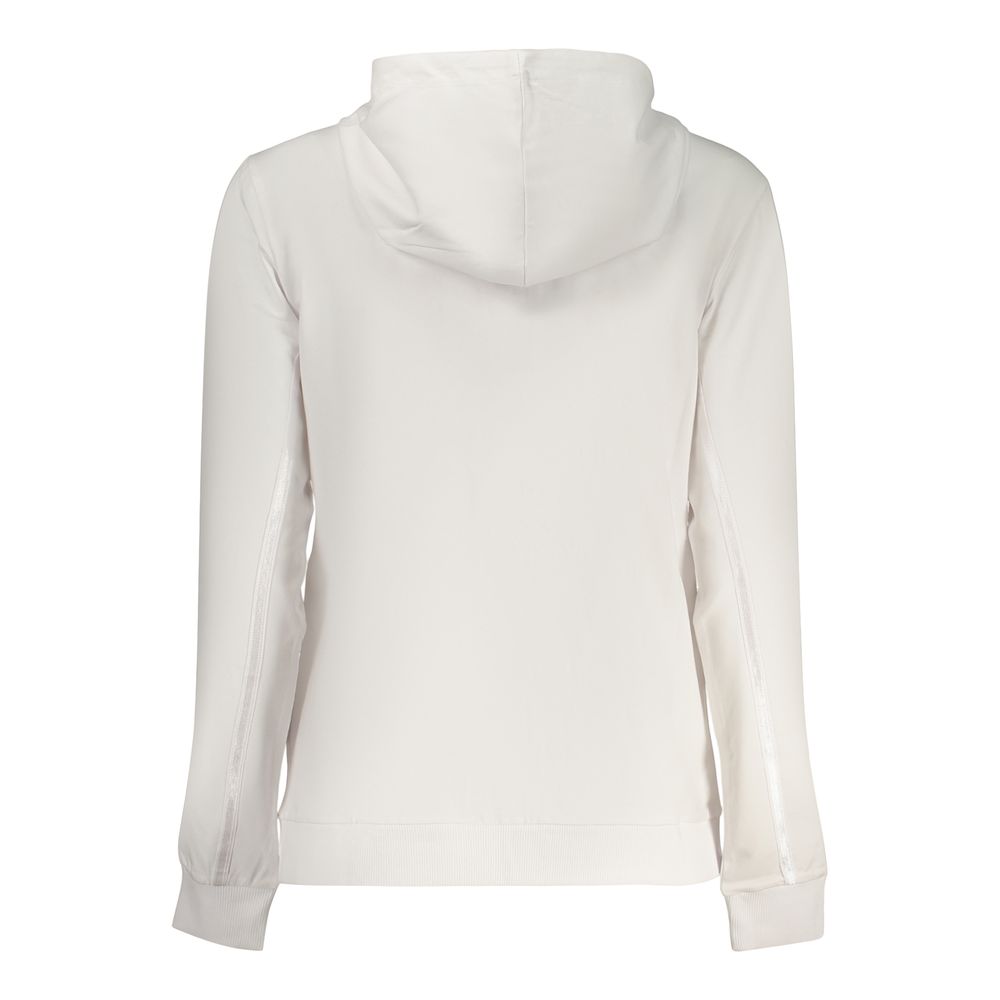 Freddy White Cotton Women's Hoodie - Stylish & Comfortable