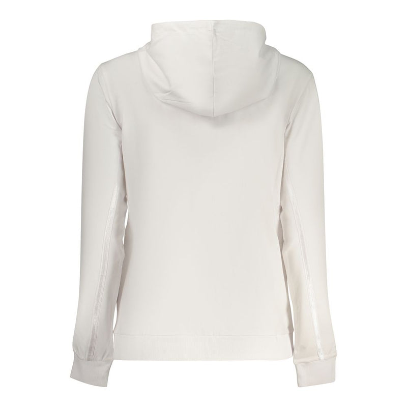 Freddy White Cotton Women's Hoodie - Stylish & Comfortable