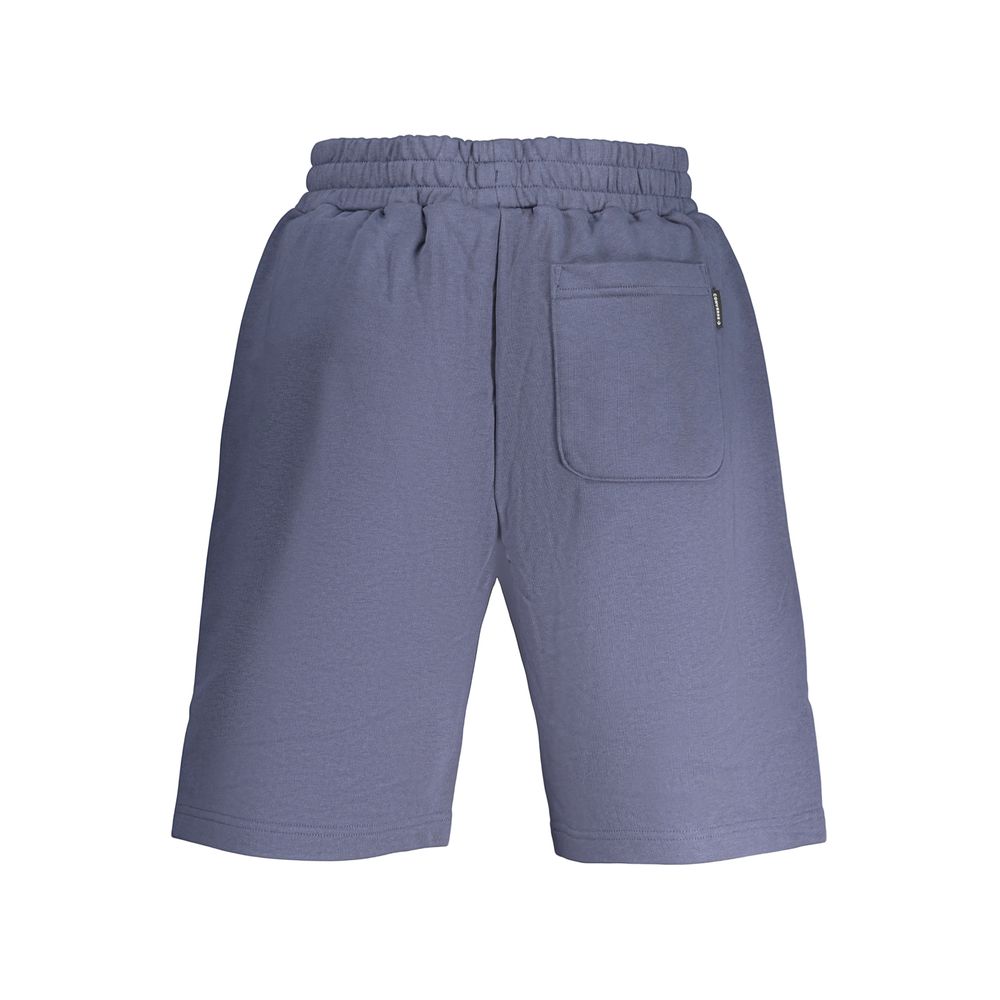 Shorts en coton Converse bleus