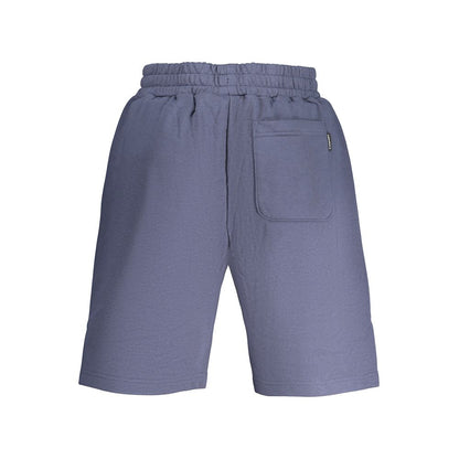Shorts en coton Converse bleus