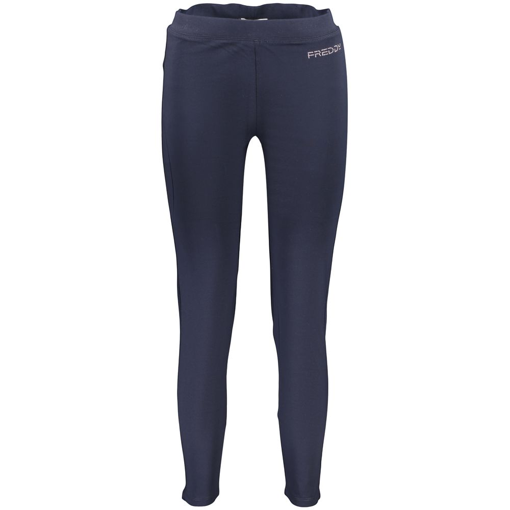 Freddy Blue Cotton Women's Bike Shorts
