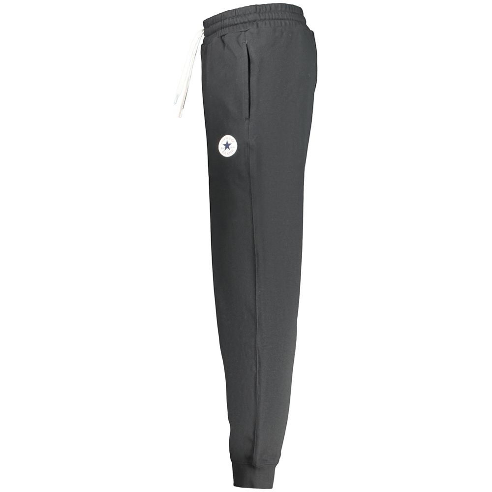 Pantalon Converse en coton noir pour homme