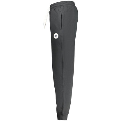 Pantalon Converse en coton noir pour homme