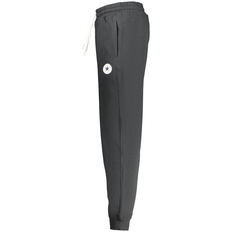 Pantalon Converse en coton noir pour homme