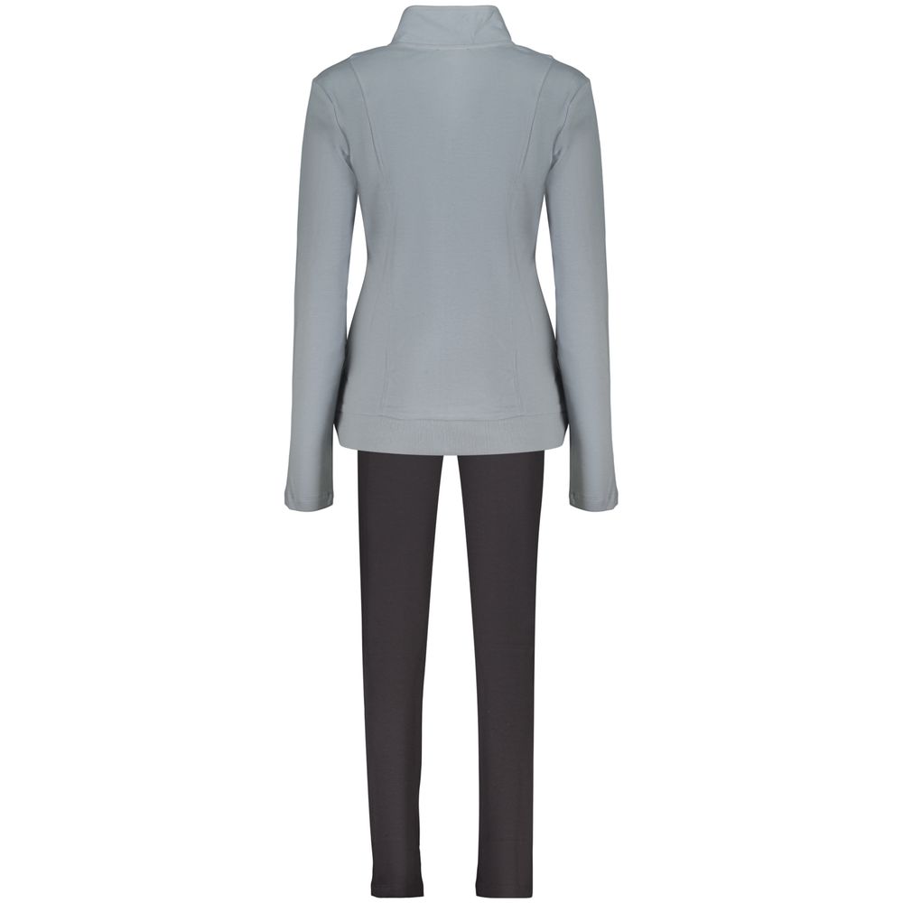 Freddy Blue Cotton Sweatshirt for Women