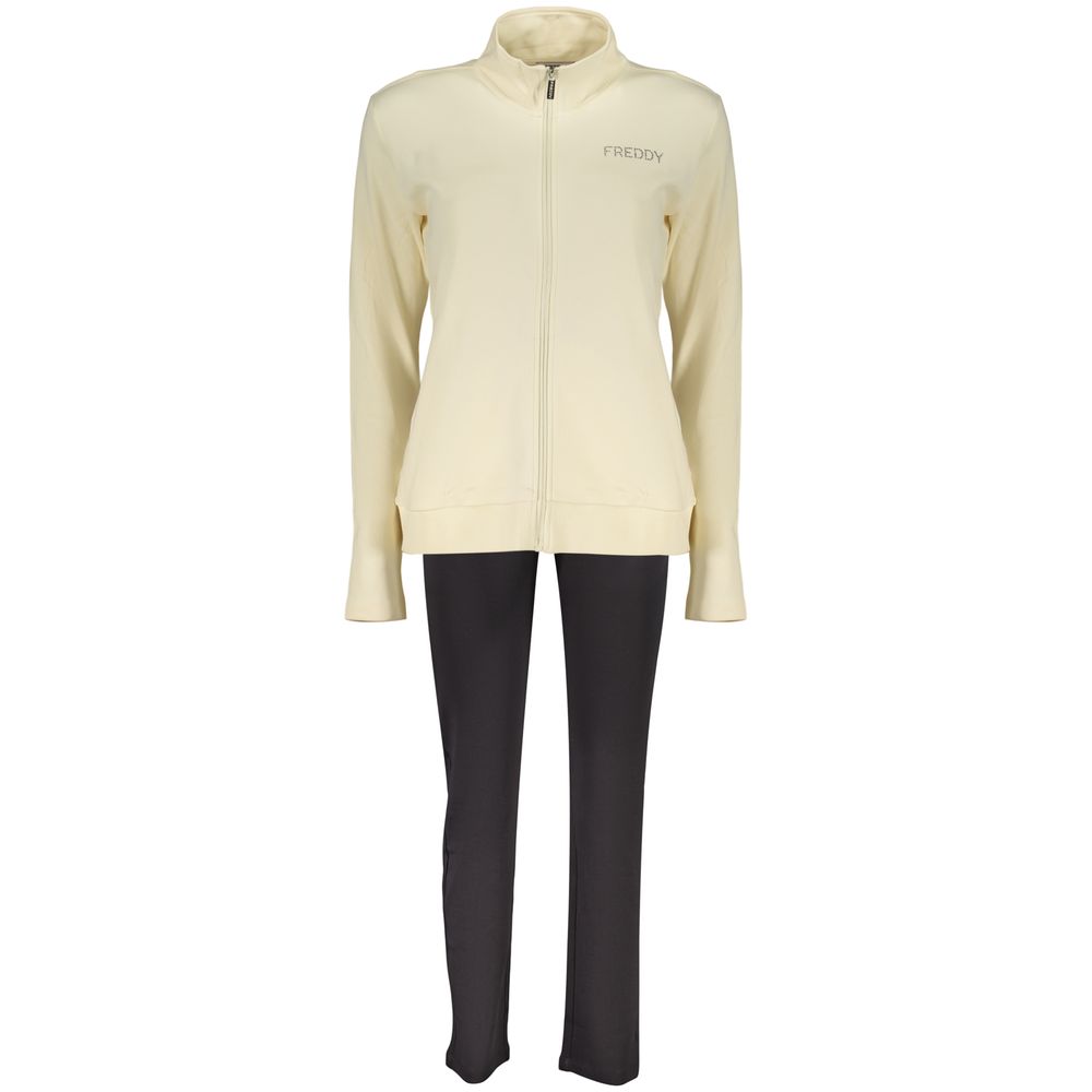 Freddy Beige Cotton Sweatshirt for Women