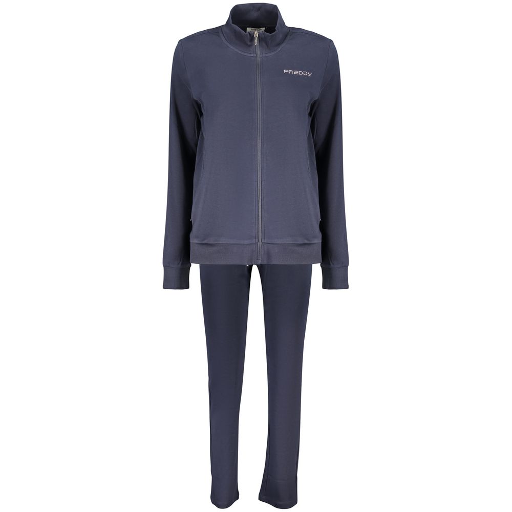 Freddy Blue Cotton Women's Sweatshirt - Stylish Athleisure Wear
