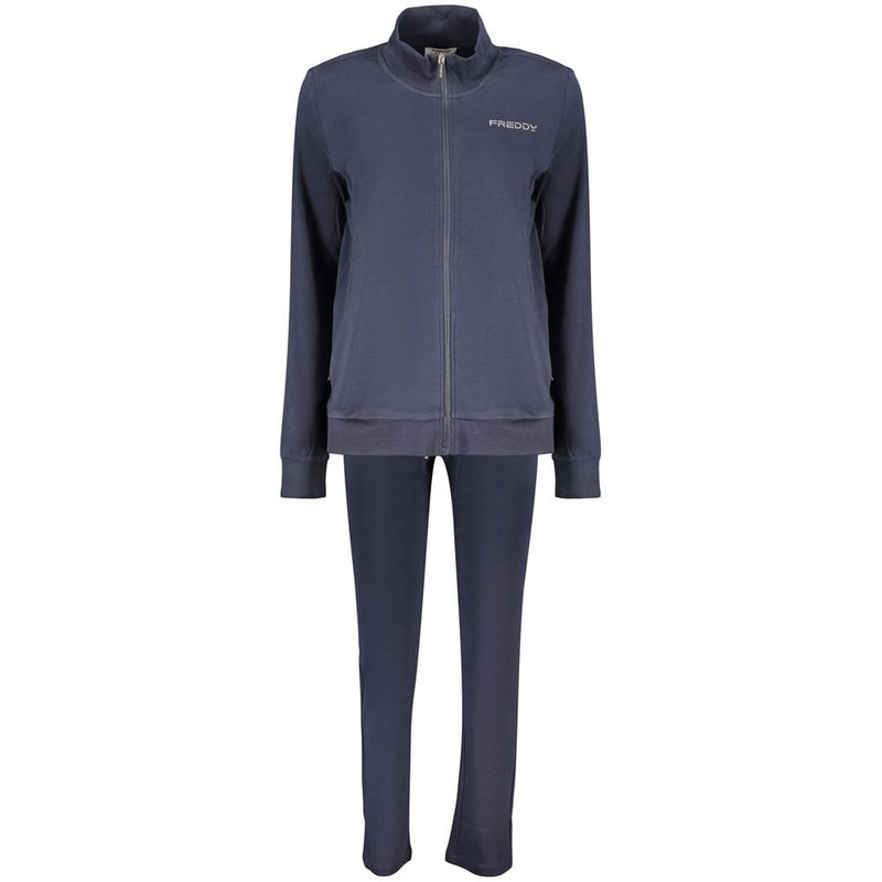 Freddy Blue Cotton Women's Sweatshirt - Stylish & Comfortable
