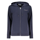 Freddy Blue Cotton Women's Hoodie - Stylish & Comfortable