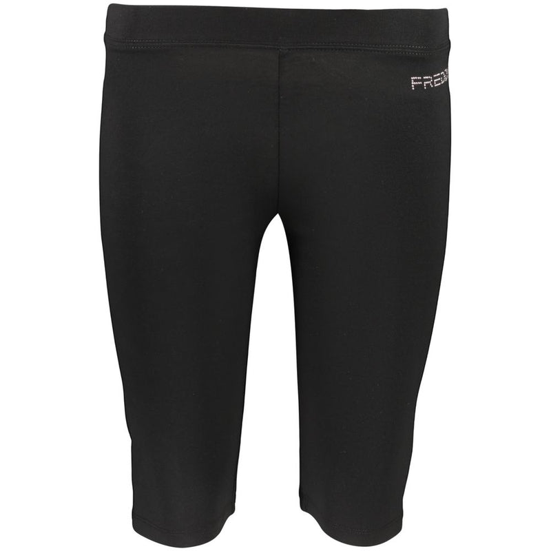 Freddy Black Cotton Shorts for Women