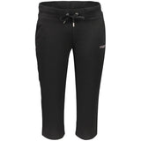 Freddy Black Cotton Women's Capri Sports Pants