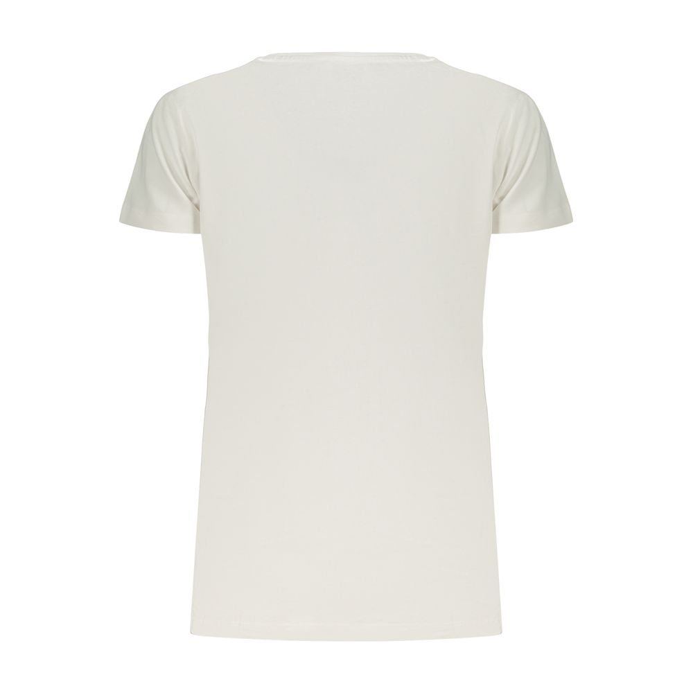 Freddy White Cotton Women's T-Shirt - Stylish & Comfortable
