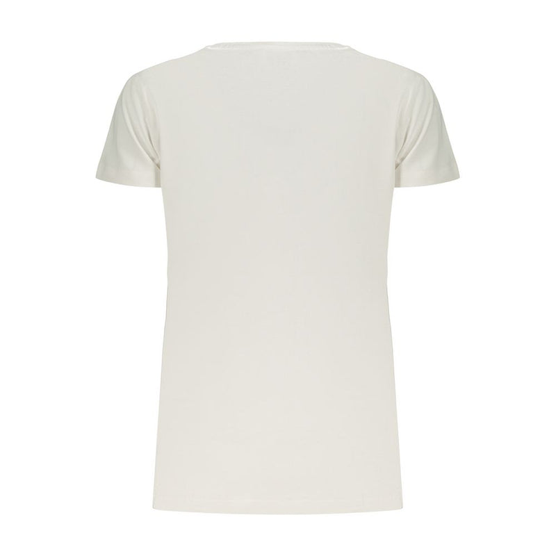 Freddy White Cotton Women's T-Shirt - Stylish & Comfortable