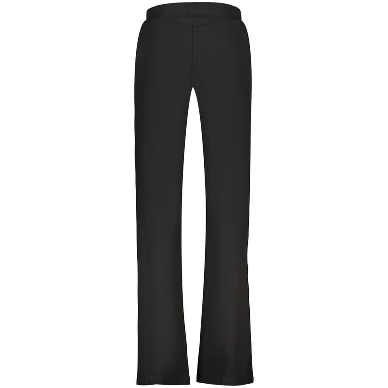 Freddy Black Cotton Athletic Pants - Wide Leg & Comfortable Fit