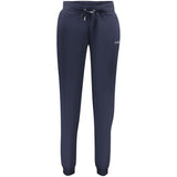 Freddy Blue Cotton Women's Trousers - Stylish Sportswear