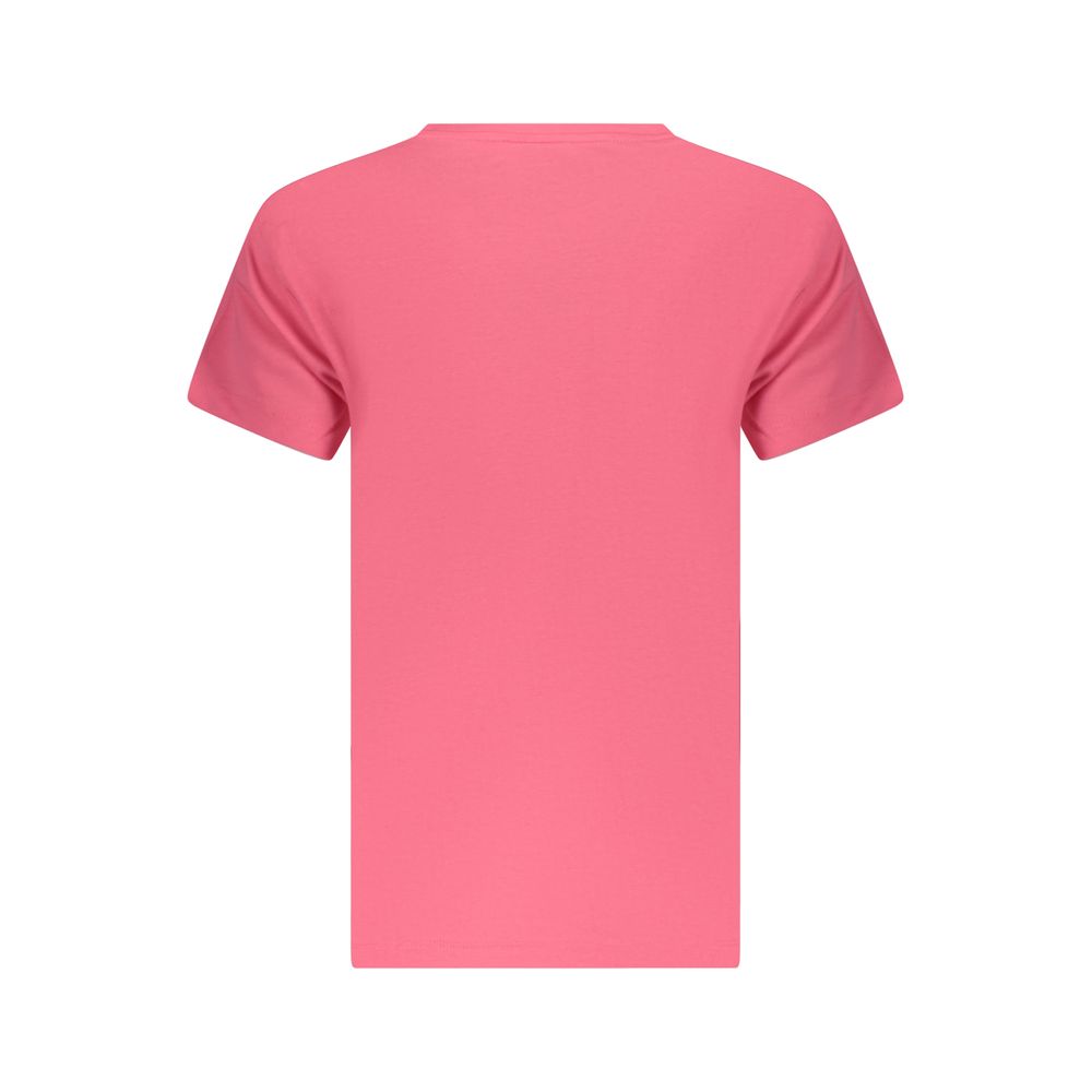 T-shirt Freddy rose en coton pour femme