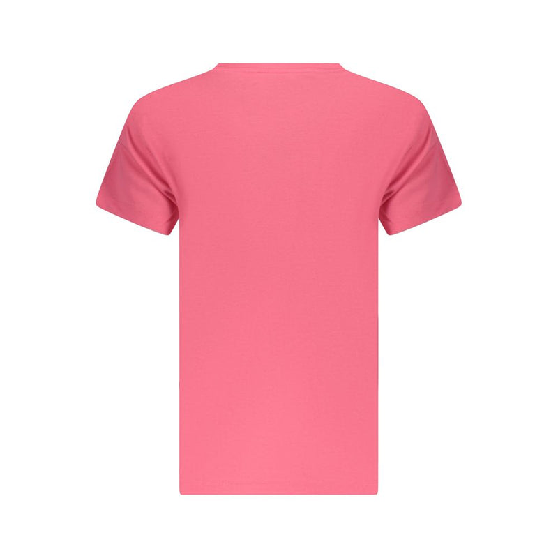 T-shirt Freddy rose en coton pour femme