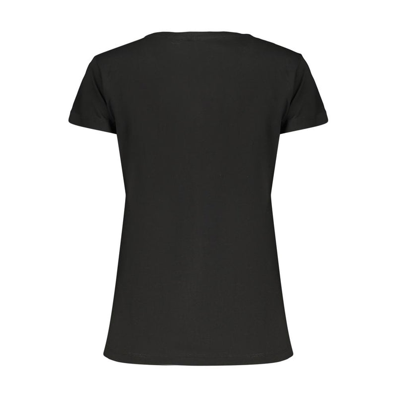 Freddy Black Cotton Women's T-Shirt - Stylish & Comfortable
