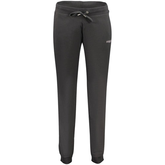 Freddy Black Cotton Women's Joggers - Stylish & Comfortable