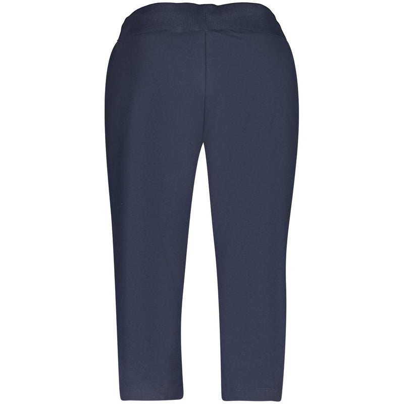 Freddy Blue Cotton Women's Capri Sports Pants