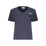 Freddy Blue Cotton Women's T-Shirt - Stylish & Comfortable