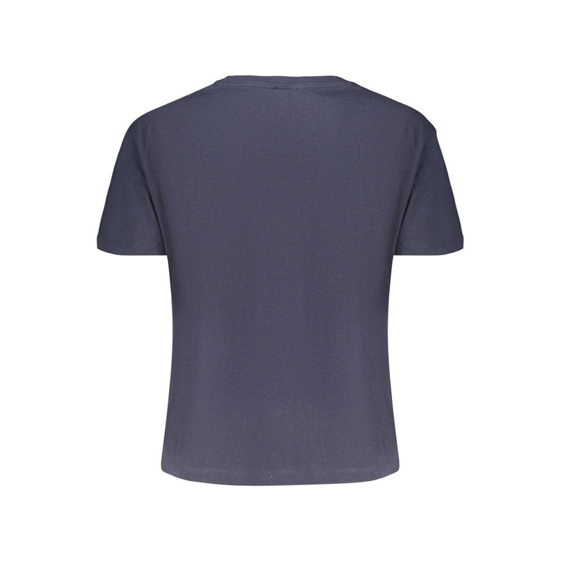 Freddy Blue Cotton Women's T-Shirt - Stylish & Comfortable