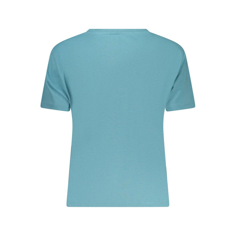 Freddy Azzurro T-Shirt en Coton pour Femme