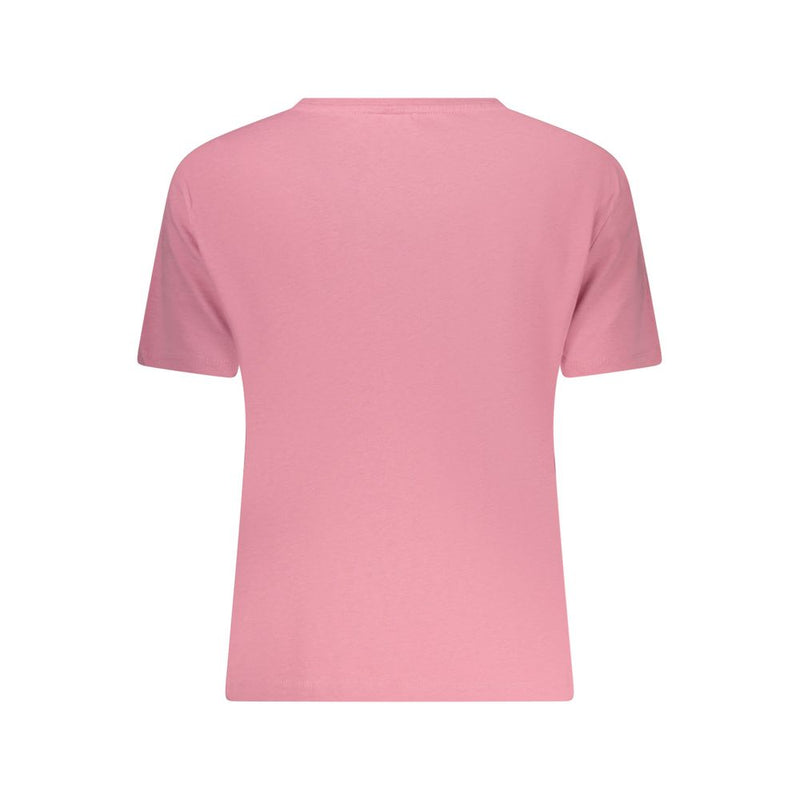 Freddy Rosa T-Shirt en Coton pour Femmes