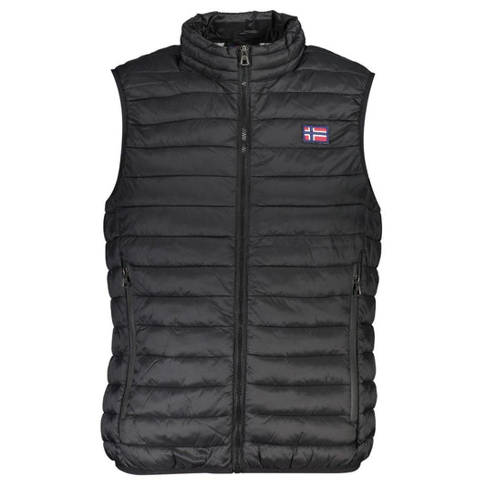 Norway 1963 Black Polyamide Men's Sleeveless Jacket
