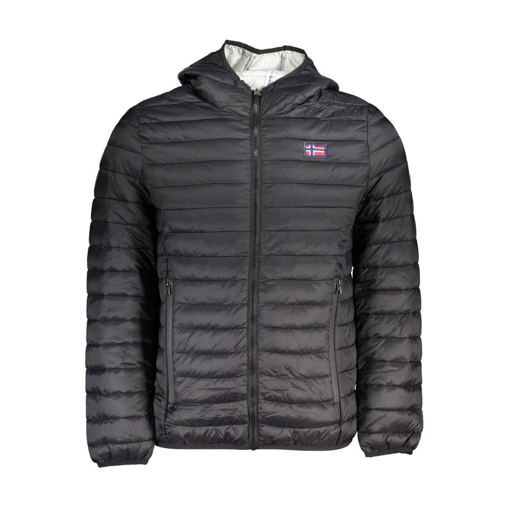 Norway 1963 Black Polyamide Men's Jacket - Stylish & Functional