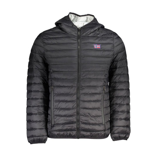 Norway 1963 Black Polyamide Men's Jacket - Stylish & Functional