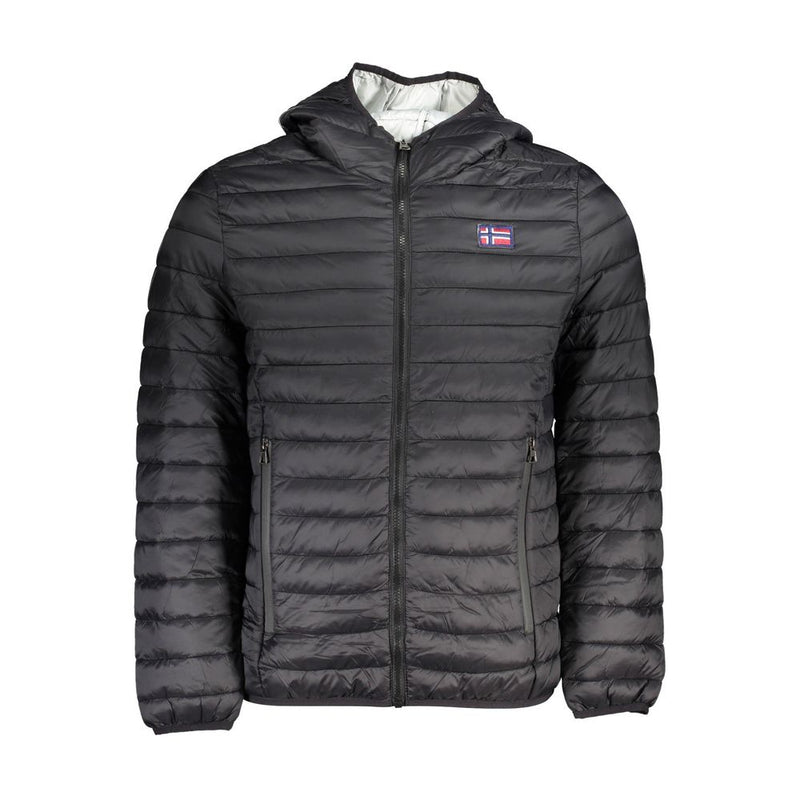 Norway 1963 Black Polyamide Men's Jacket - Stylish & Functional
